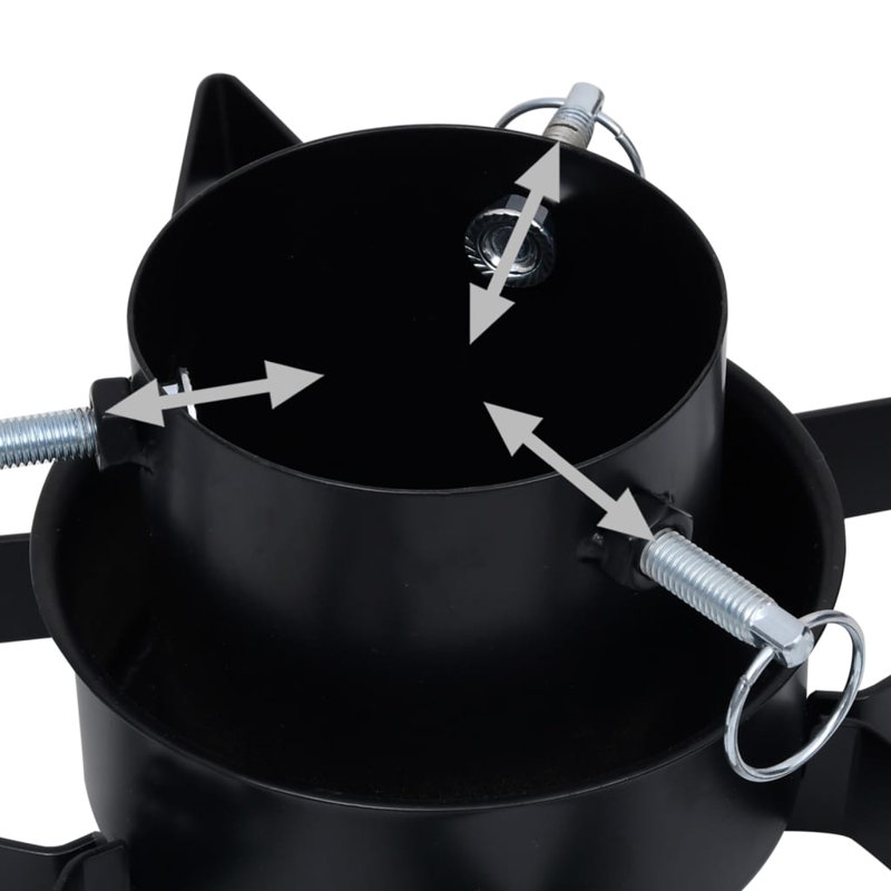 Artificial Tree Stand, Black