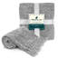 Jeté en chenille pour canapé-lit, carreaux Buffalo écossais noir et blanc, 60 x 80-94571969-94571967-94571979