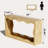 63-Inch Console Table With Storage Space-1793266486