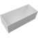 67" Freestanding Solid Surface Rectangular Bathtub, Stone Resin Freestanding Bath Tub With Overflow And Pop-Up Drain
