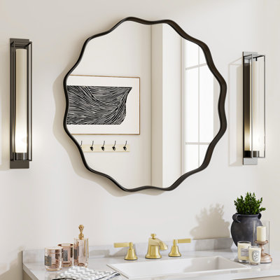 Miroir décoratif mural rond