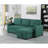81.9'' Square Arm Sofa Bed-1137658893