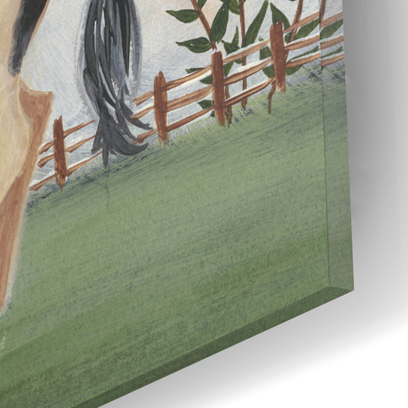 «Folk Farm II» par Regina Moore, H 12 po x l 16 po