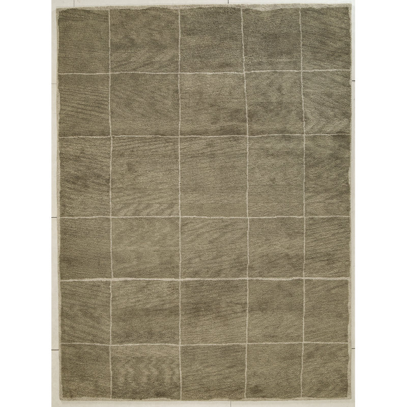 Merritt Hand Tufted Wool Indoor Rug, Rectangle 8'9" x 11'9"