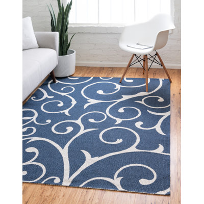 Alexei Cotton Damask Indoor Rug