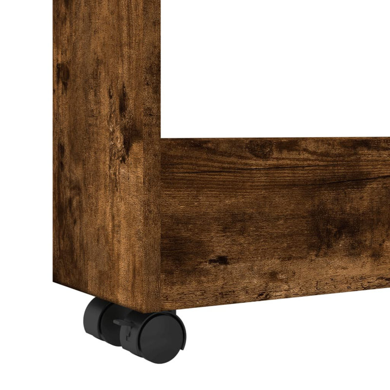 Bar Cart, Smoked Oak