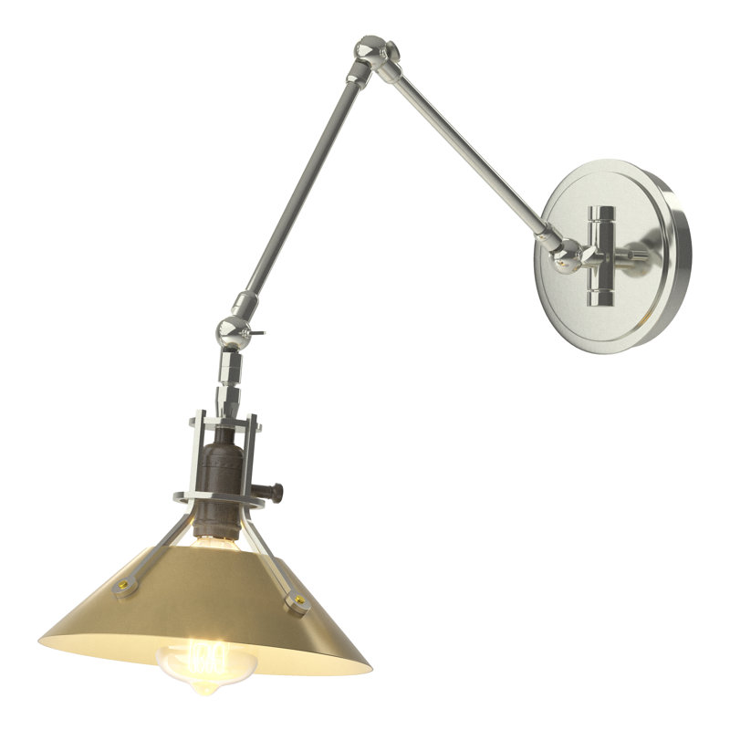 Henry Sconce -209320_5, Sterling, Modern Brass
