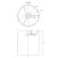 Drum Fabric Pendant Shade ( Screw On )-2051853441-2051853444