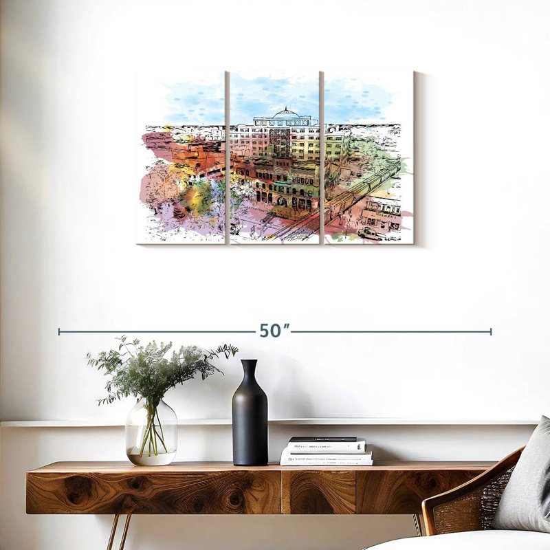 Grand Forks Color Splash, 20" H x 33" W