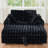 Naykin 2-Person Faux Fur Sofa Bed with Removable Cushion Cover-1034732968-1017162311