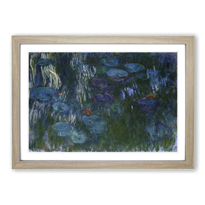 Water Lilies Lily Pond Vol.37 by Claude Monet - Picture Frame Painting