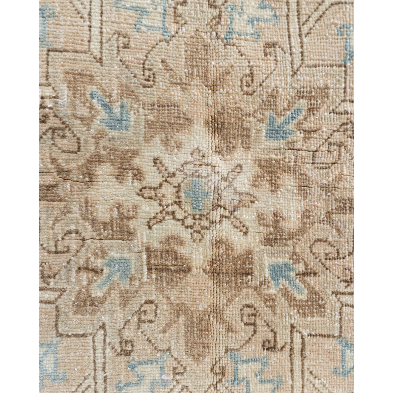 One-of-a-Kind Rectangle 3'7" x 4'5" Hand Knotted Area Rug