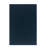 Pearce Modern Farmhouse Chairside End Table with Storage Shelf - Navy-344224216