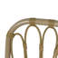 Chaises de salle à manger d'extérieur en osier jaune pe (ensemble de 2) - coussins lavables, structure en fer pour la cour arrière-57041429-57041431