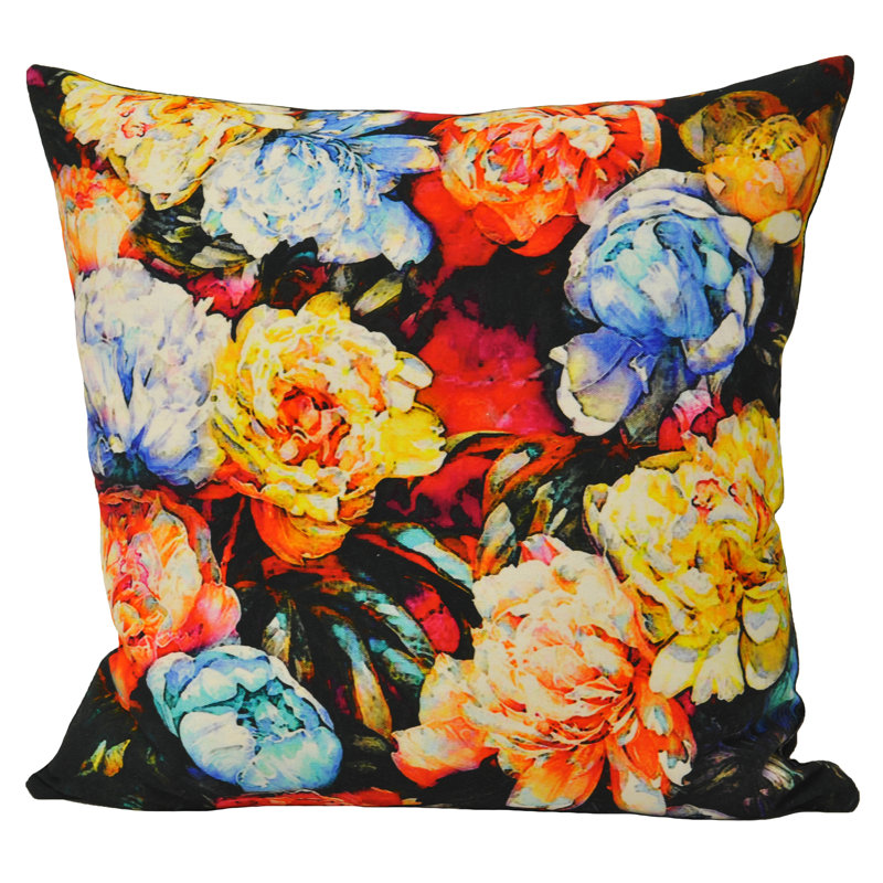Chaumont Floral Throw Cushion, 45cm x 45cm, Square