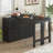 Sideboard converts into a dining table and Adjustable Pull-Out Top-435286780