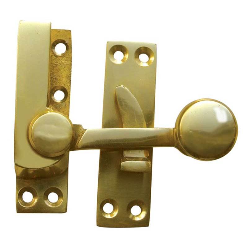 SC Sash Fastener, Polished Brass