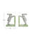 Decorative 2-Tone Cast Metal Rabbit Bookends