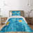 Bunny Farmhouse / Country Polyester Coverlet