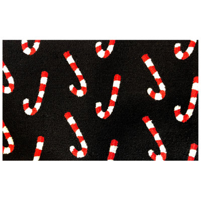 Candy Cane Black Size 24X36