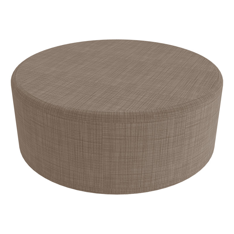 Learniture Structured Large Cylinder  Stool -Flexible Modular Collaborative Soft Seating For Office, Home, Lounge And School Classrooms With Durable Frame 1041N