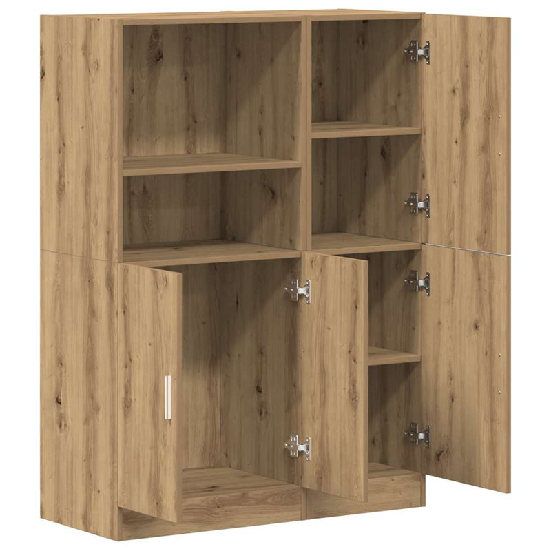 1 131.5cm Kitchen Pantry, Artisan oak