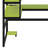 Space-Saving High Sleeper Featuring Built-in Desk, Lateral Storage Unit, Multi-Tier Shelves, and Smart Color-Changing LED System-6942760