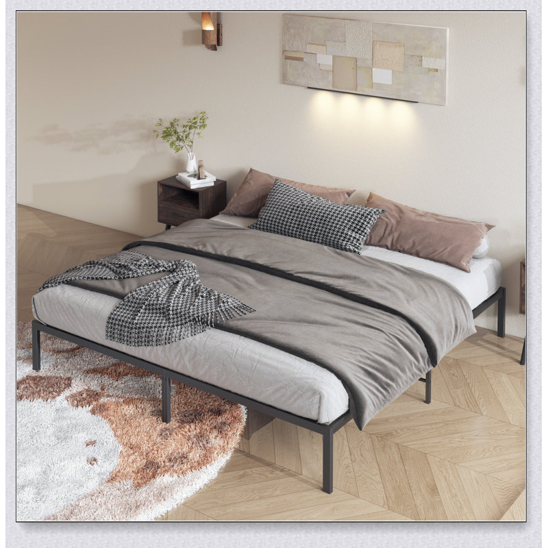 Metal Platform Bed Frame ,Sturdy Metal Frame