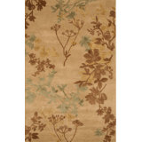 Hand Tufted Wool Floral Area Rug