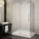 Langham 48" W x 35" D x 77.5" H Frameless Rectangle Sliding Shower enclosure with Base Included