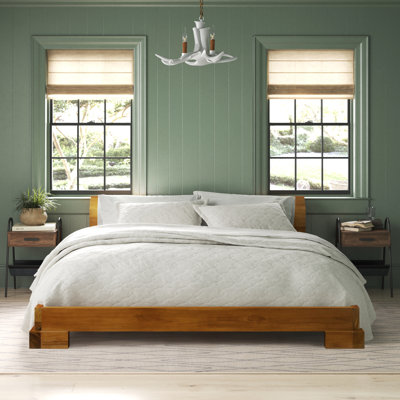 Dayveon Solid Wood Platform Bed