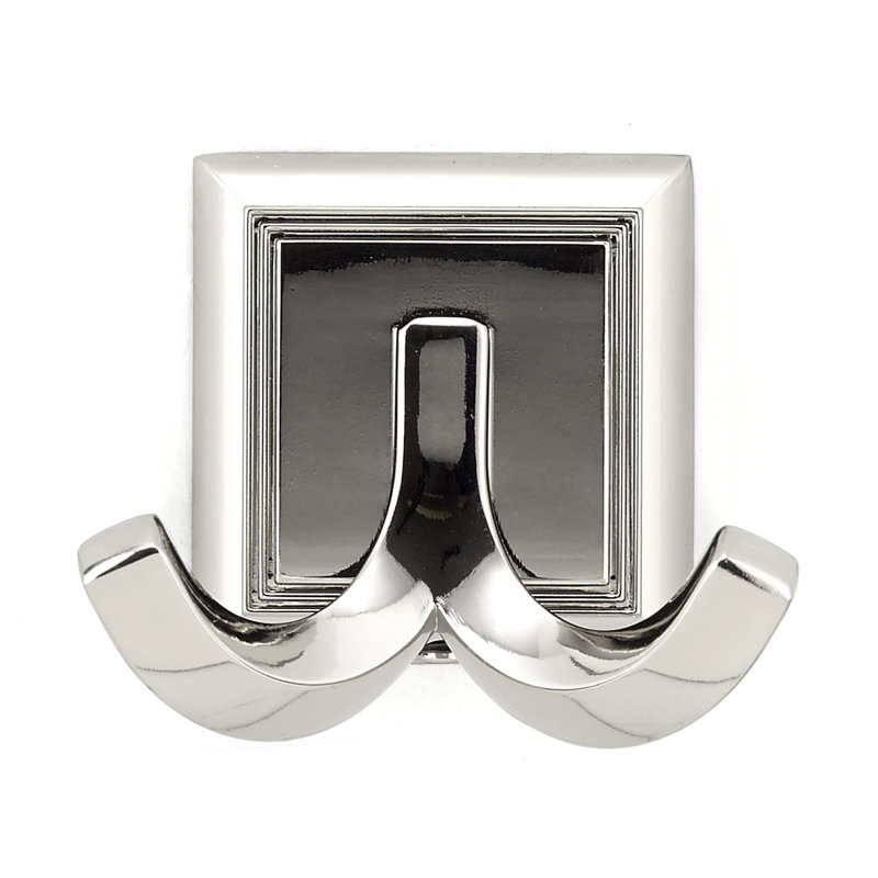 Transitional Metal Wall Hook, Nickel