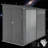 Outdoor Storage Shed With Foundation Kit And Lockable Doors And Glove-125151302