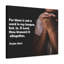 For There Is Not A Word Psalm 139:4 - Wrapped Canvas Print