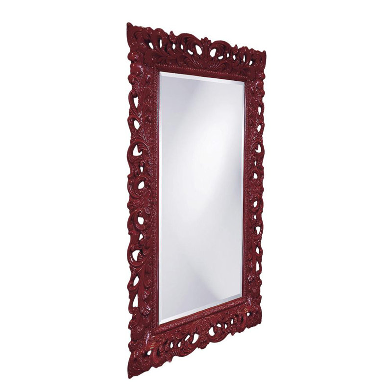Miroir décoratif biseauté Luise, Bourgogne