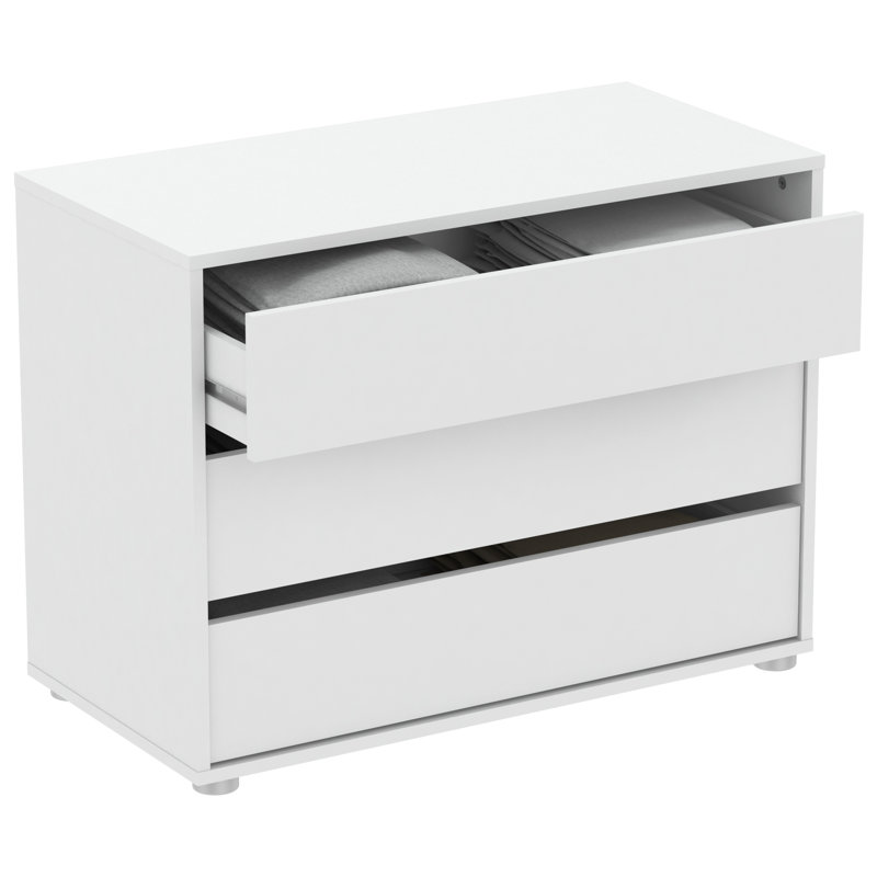 Chute 79.6 cm W Bedside Table