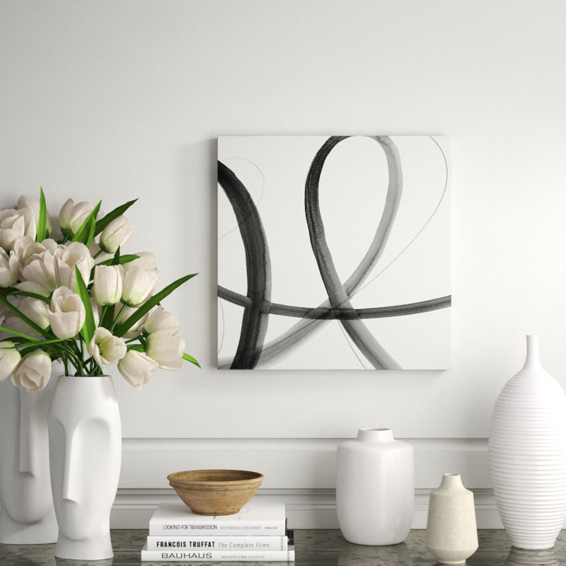 Heartbeat Note I Print by Barclay Butera, 20" H x 20" W, Glass Coat