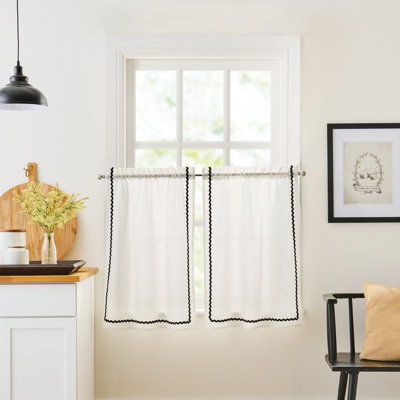 Curtainworks Rita White Tier Set