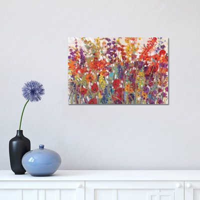 Variety Of Flowers II by Tim OToole - Wrapped Canvas Painting