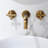 Wall Mount Bathroom Vanity Sink Faucet-115827509