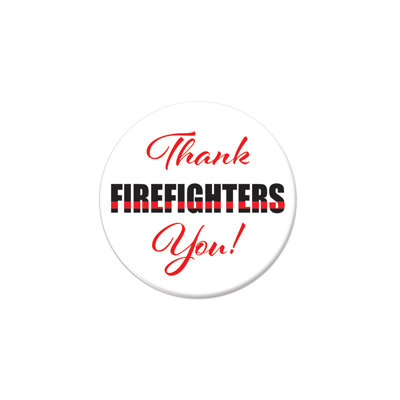 Merci! Bouton pompiers