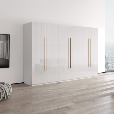 Armoire Brazeal 78,9 po avec finition ultrabrillante