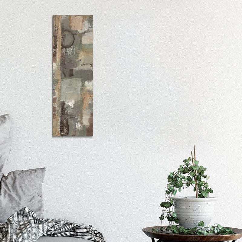 Earthy Stains 3 by Smith Haynes - Wrapped Canvas Panoramic Print, 91.44cm H x 30.48cm W