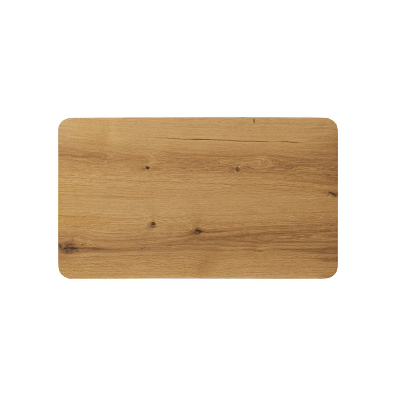 Novella Nightstand-Natural Oak Veneer Thick Random