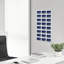 Porte-cartes mural 24 po