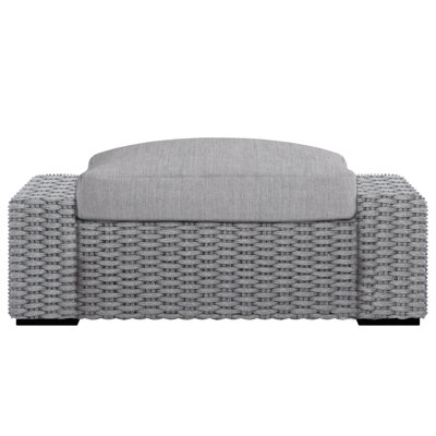 Capri Outdoor Ottoman with Cushion