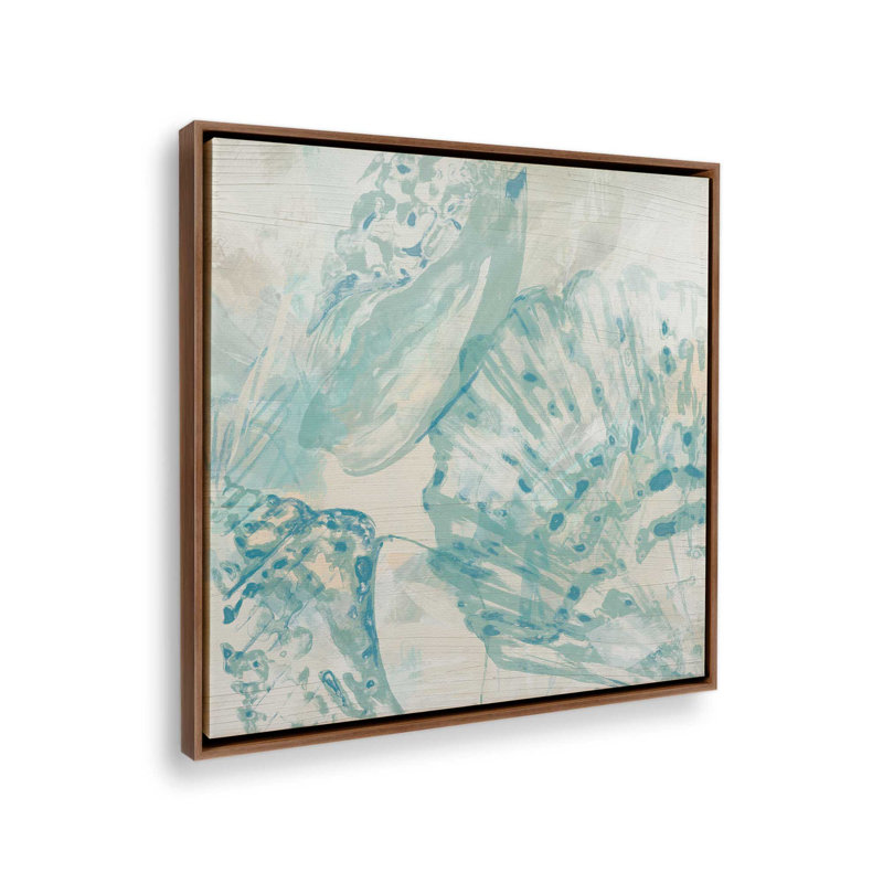 Impression sur toile Seaside Shimmer I par June Erica Vess, H 30 po x l 30 po, Brun