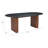 Dining Table Black & Walnut