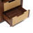 34.4'' W Walnut Storage Cabinet with Woven Rope Door