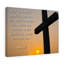 God Sent His Son John 3:17 - Wrapped Canvas Print-974403477